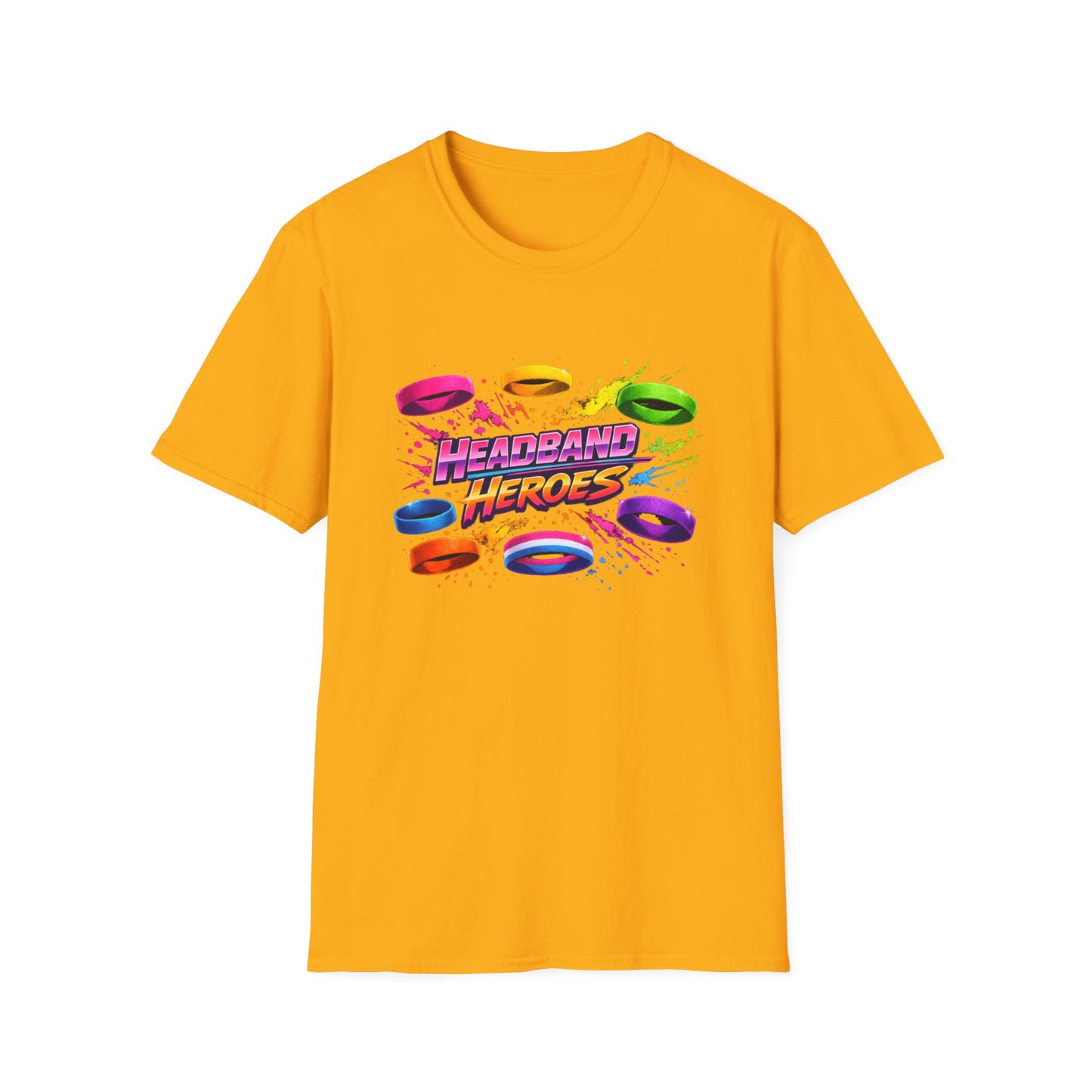 Headband Heroes Colorful Gaming Tee