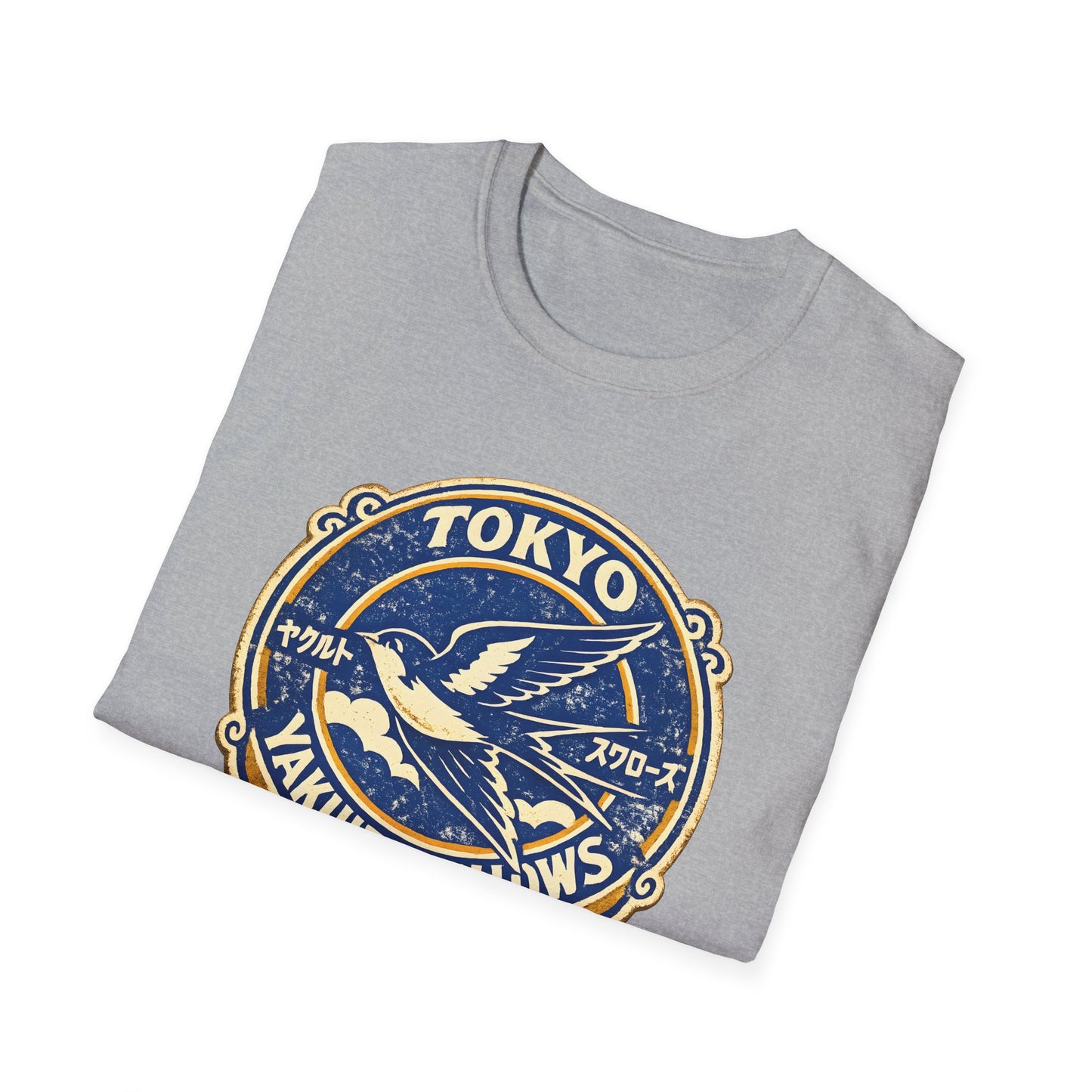 Tokyo Yakult Swallows Vintage Baseball Badge Tee