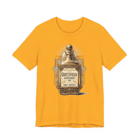 Questfield Adventurer's Aid Vintage Gaming Tee