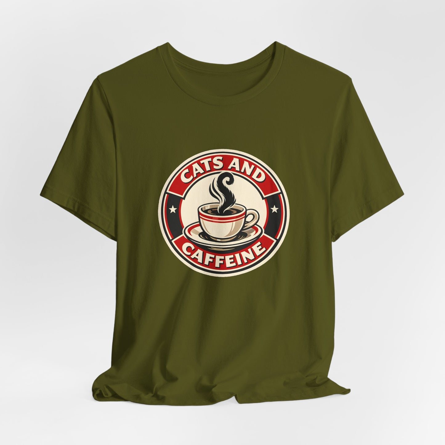 Cats And Caffeine V3 Tee