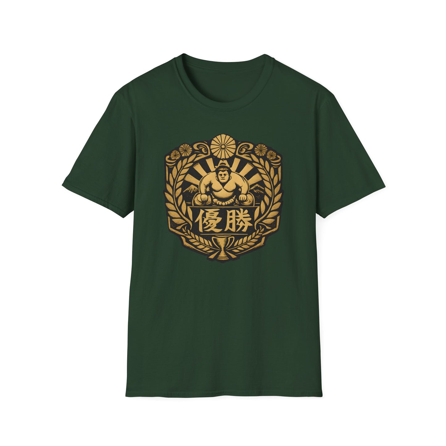 Sumo Champion Victory Crest Tee
