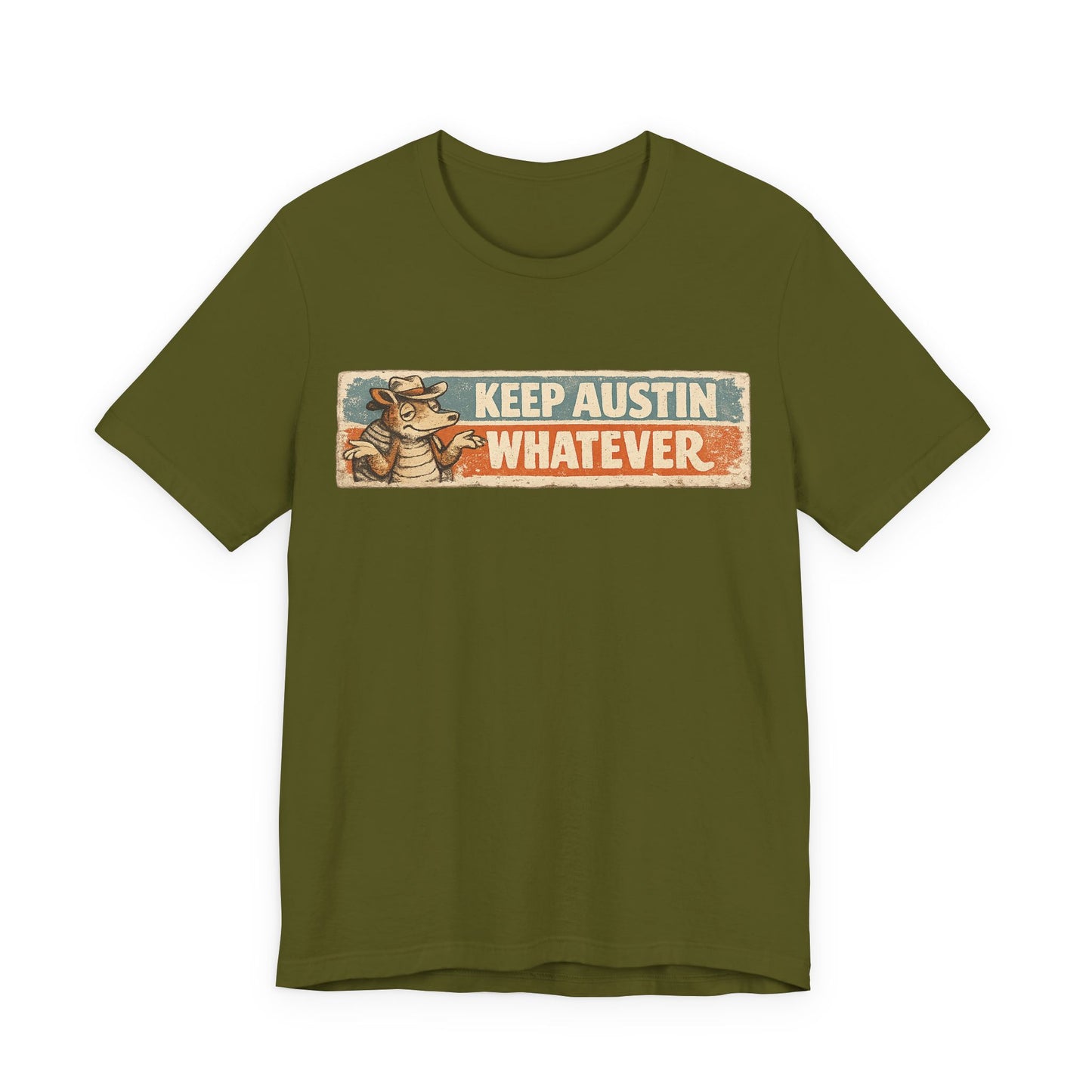 Keep Austin Whatever Retro Tee