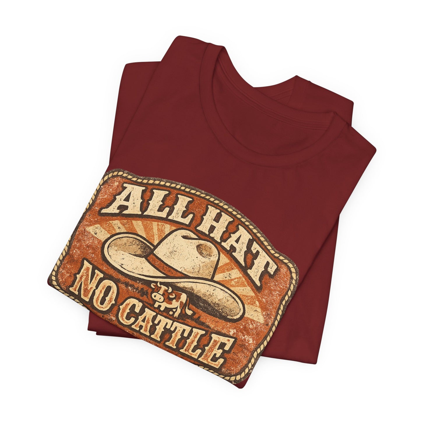 All Hat No Cattle Vintage Tee