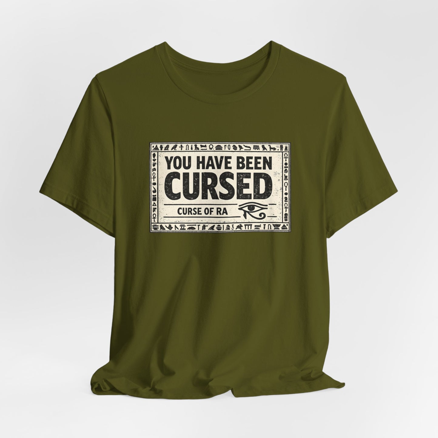 You Have Been Cursed Curse Of Ra Cream Tee