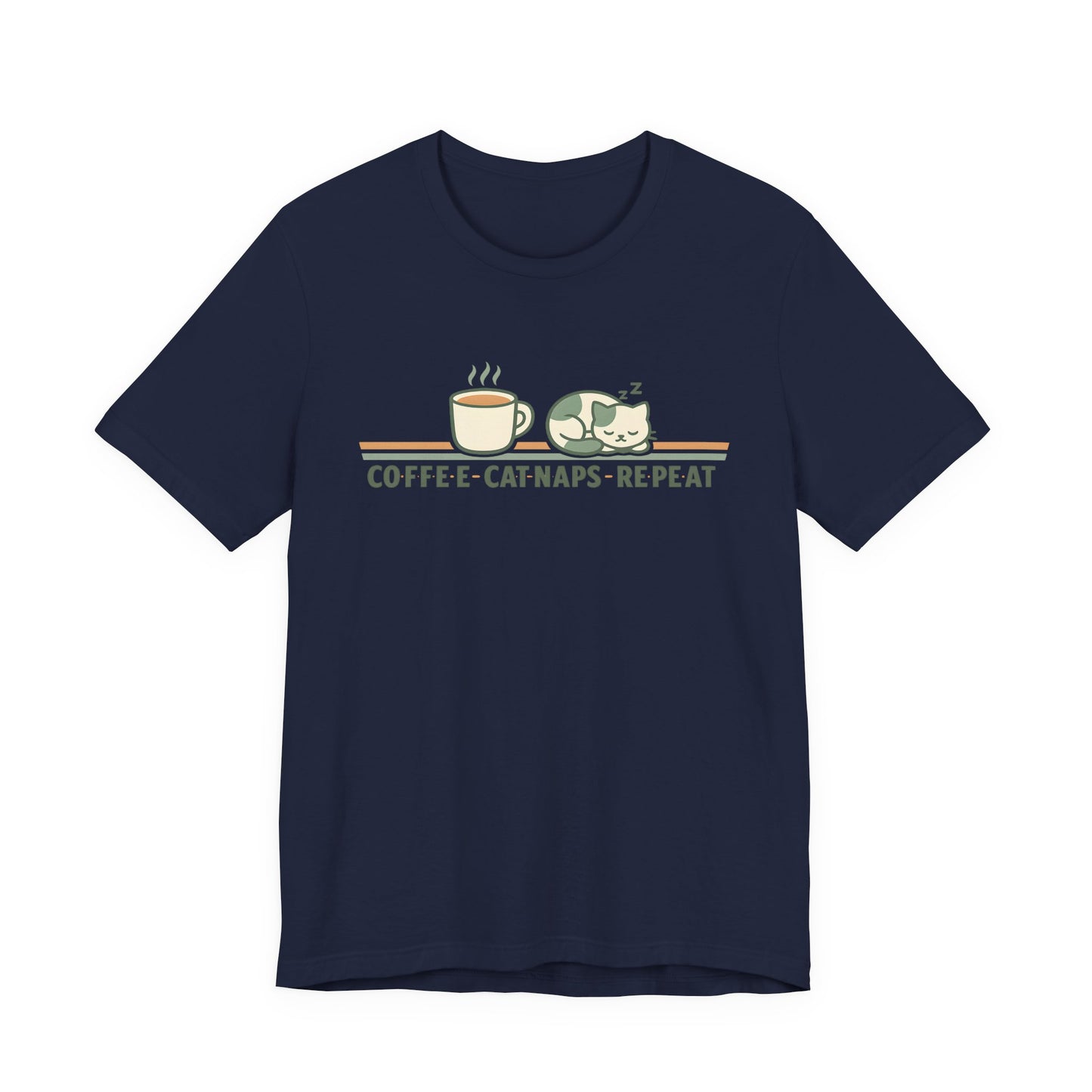 Coffee Cats Calm V3 Tee