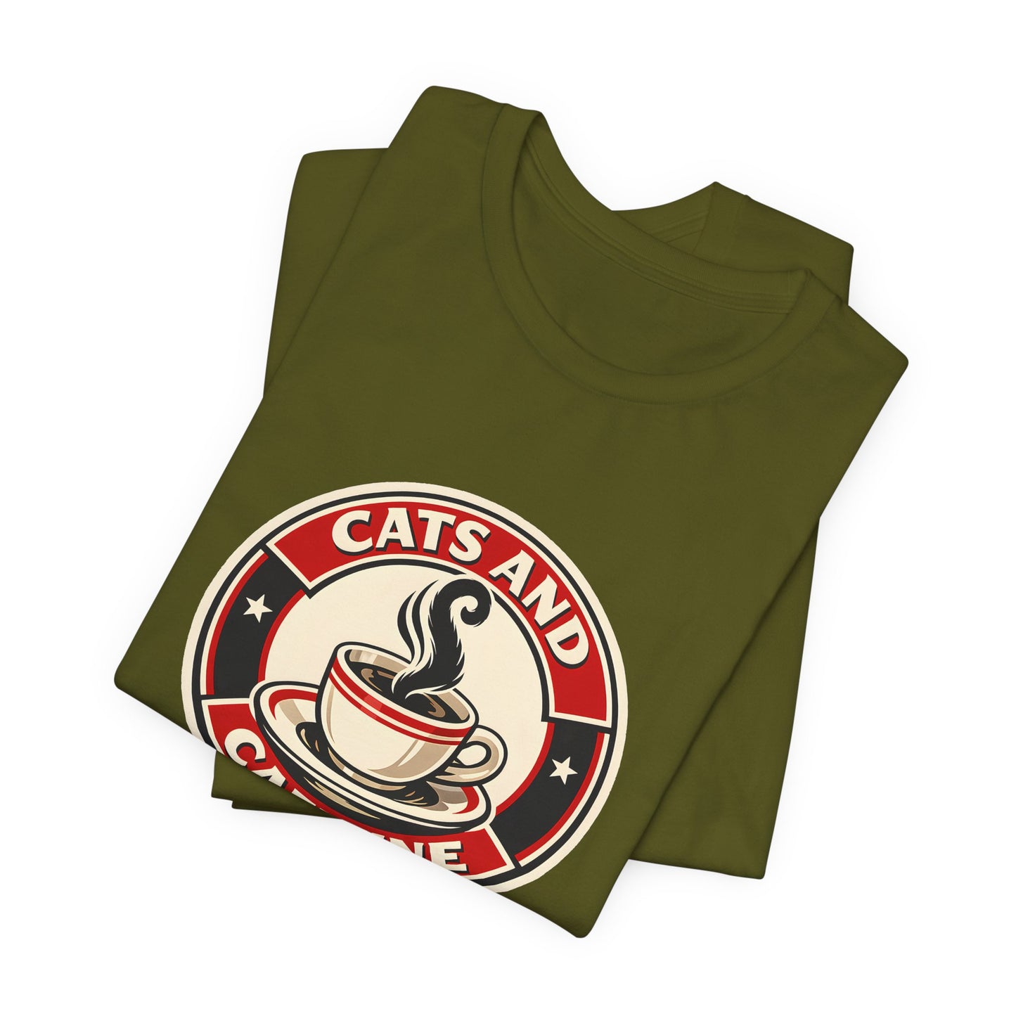 Cats And Caffeine V3 Tee