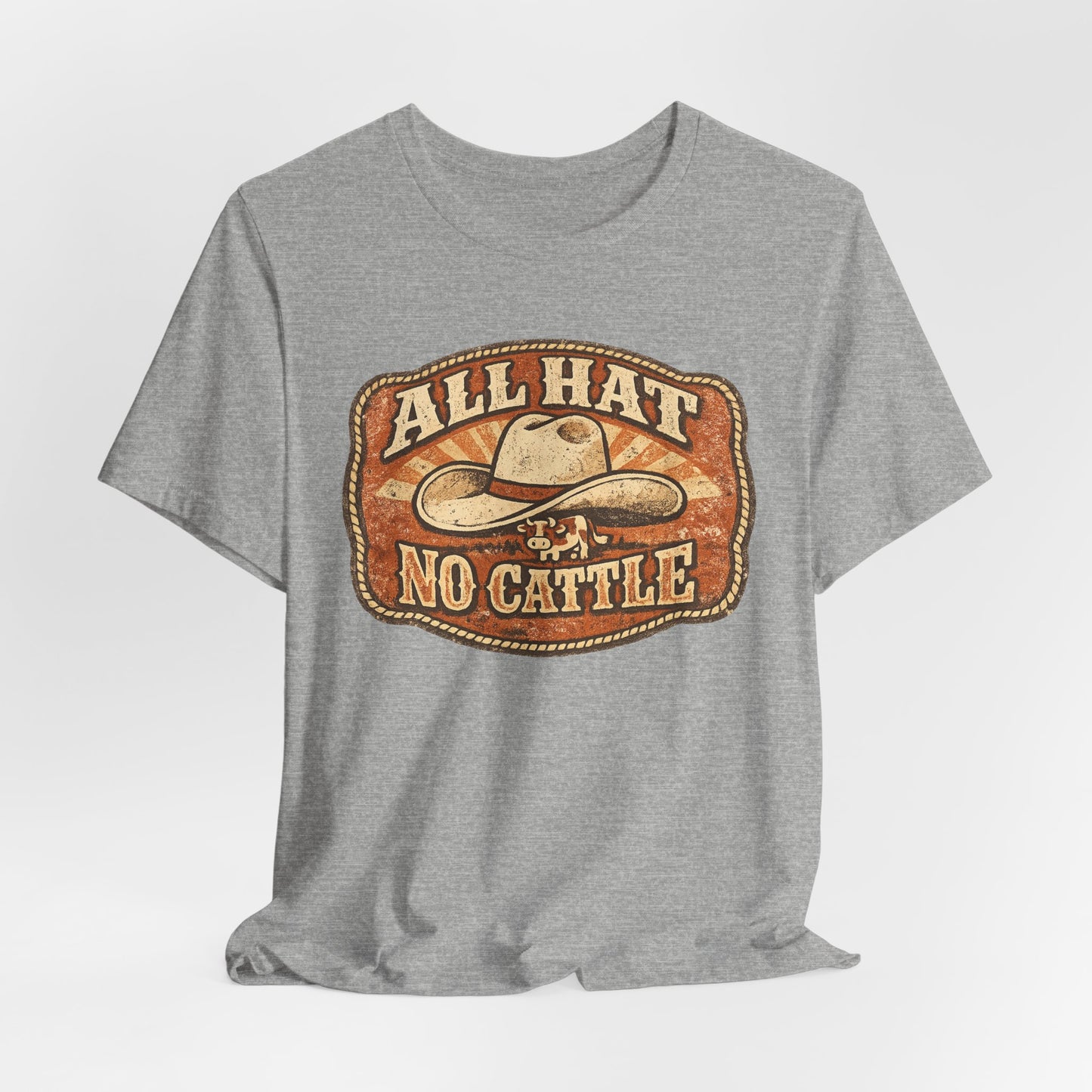 All Hat No Cattle Vintage Tee