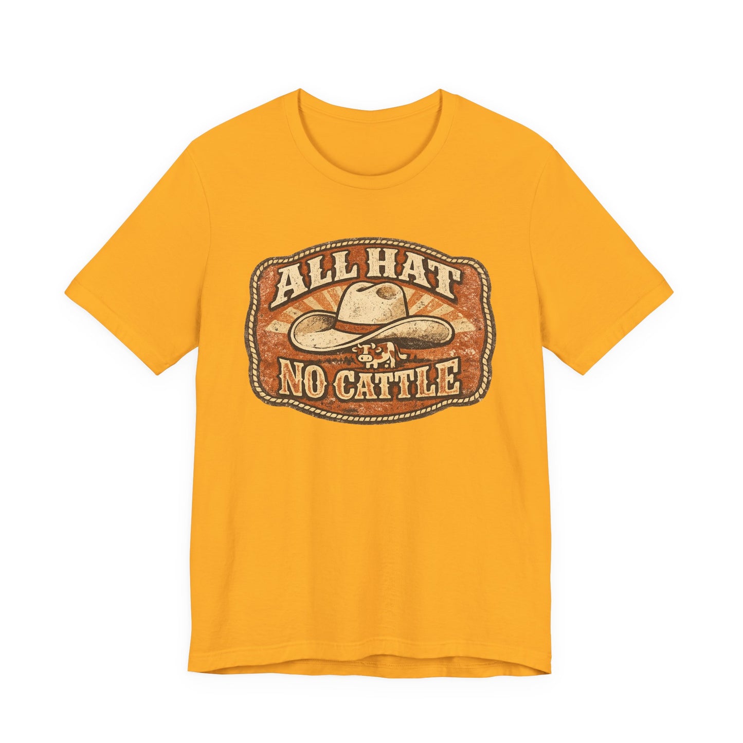 All Hat No Cattle Vintage Tee