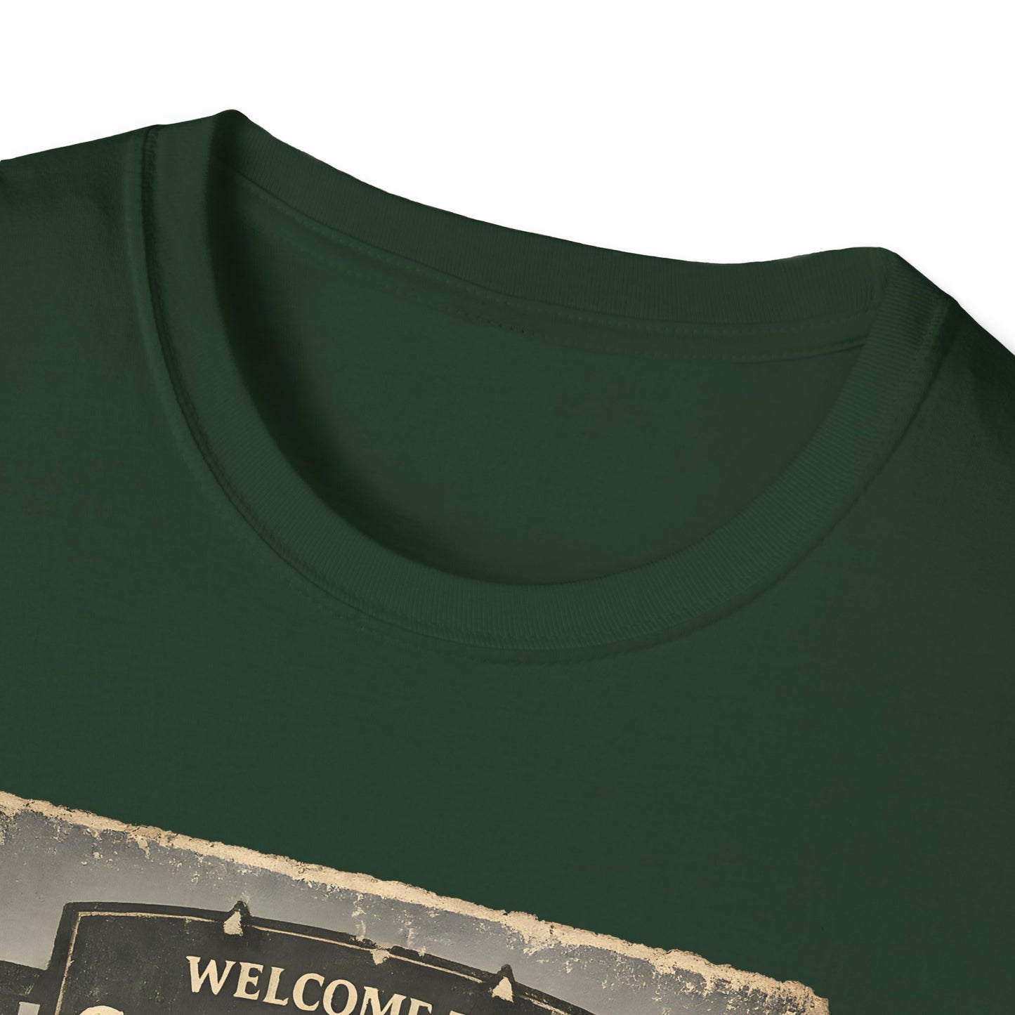 Silent Hill Welcome Sign Vintage Horror Gaming Tee
