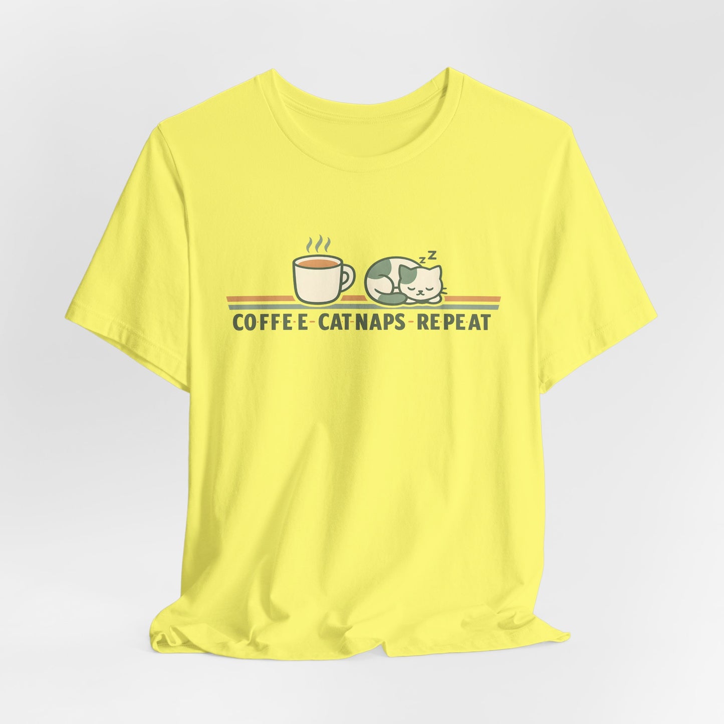 Coffee Cats Calm V3 Tee
