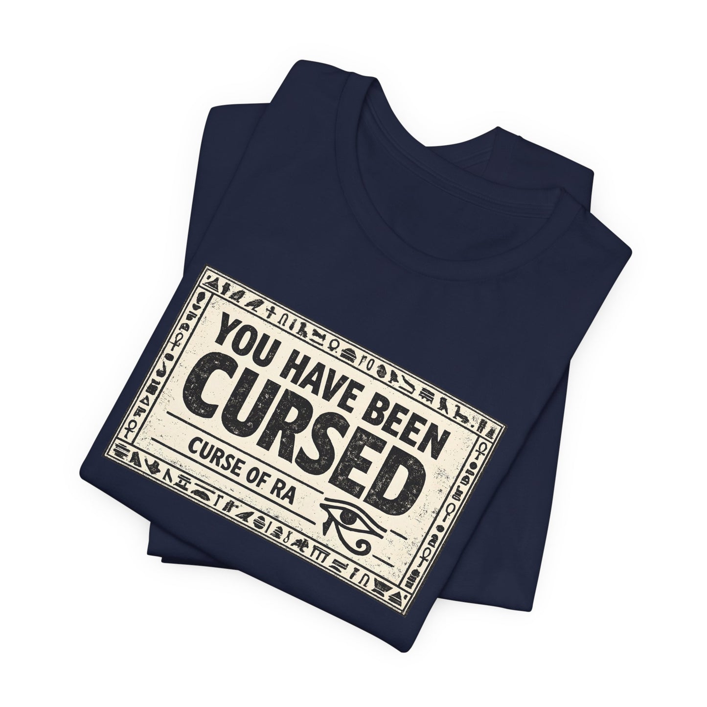 You Have Been Cursed Curse Of Ra Cream Tee