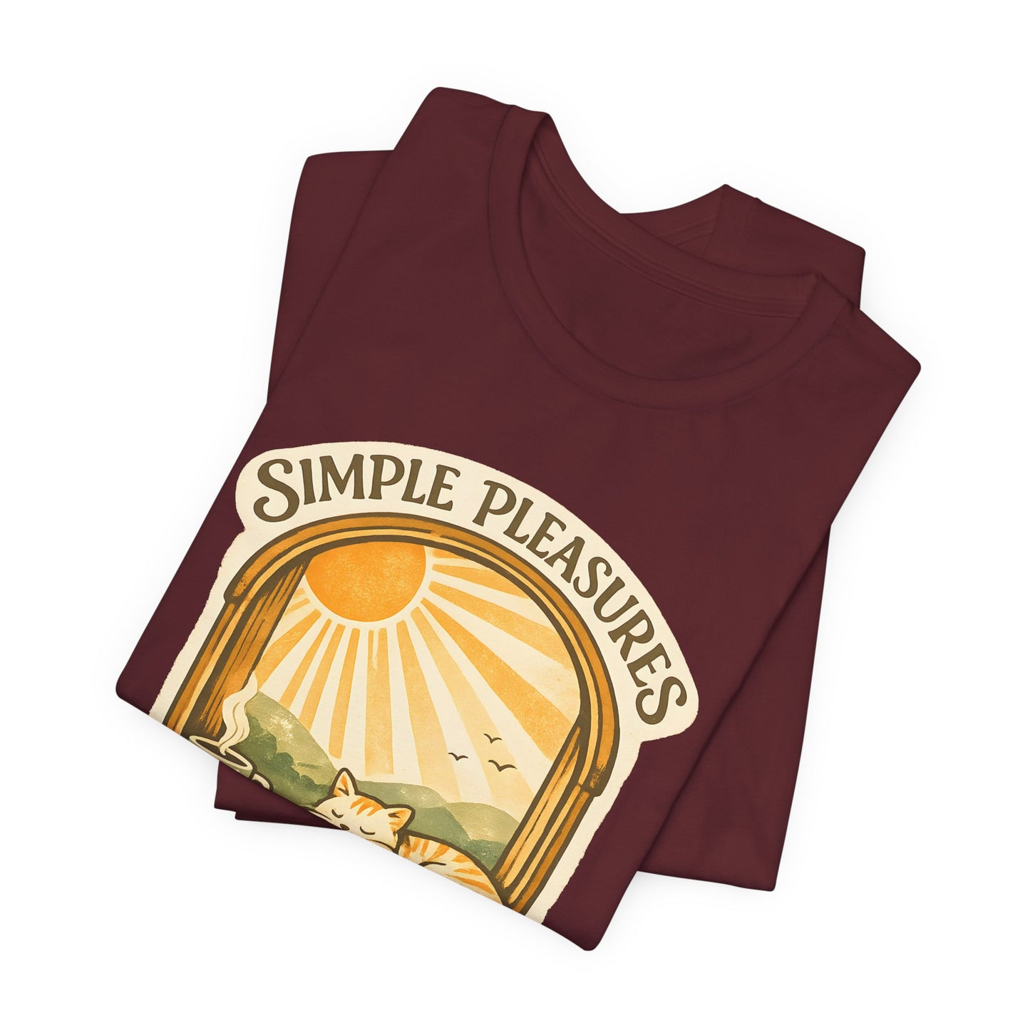 Mornings With Cats V1 Tee