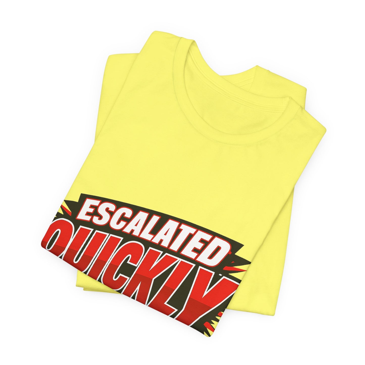 Escalated Quickly Pop Culture Tee
