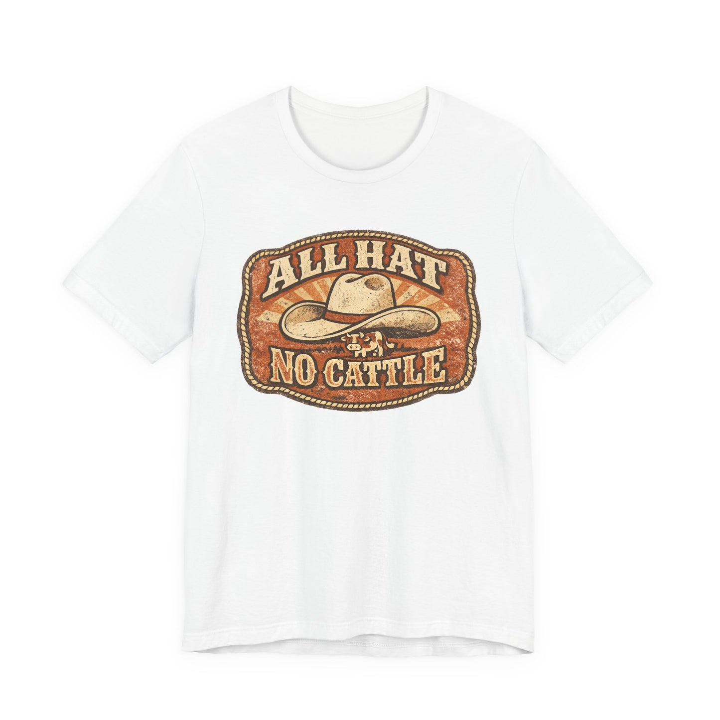 All Hat No Cattle Vintage Tee