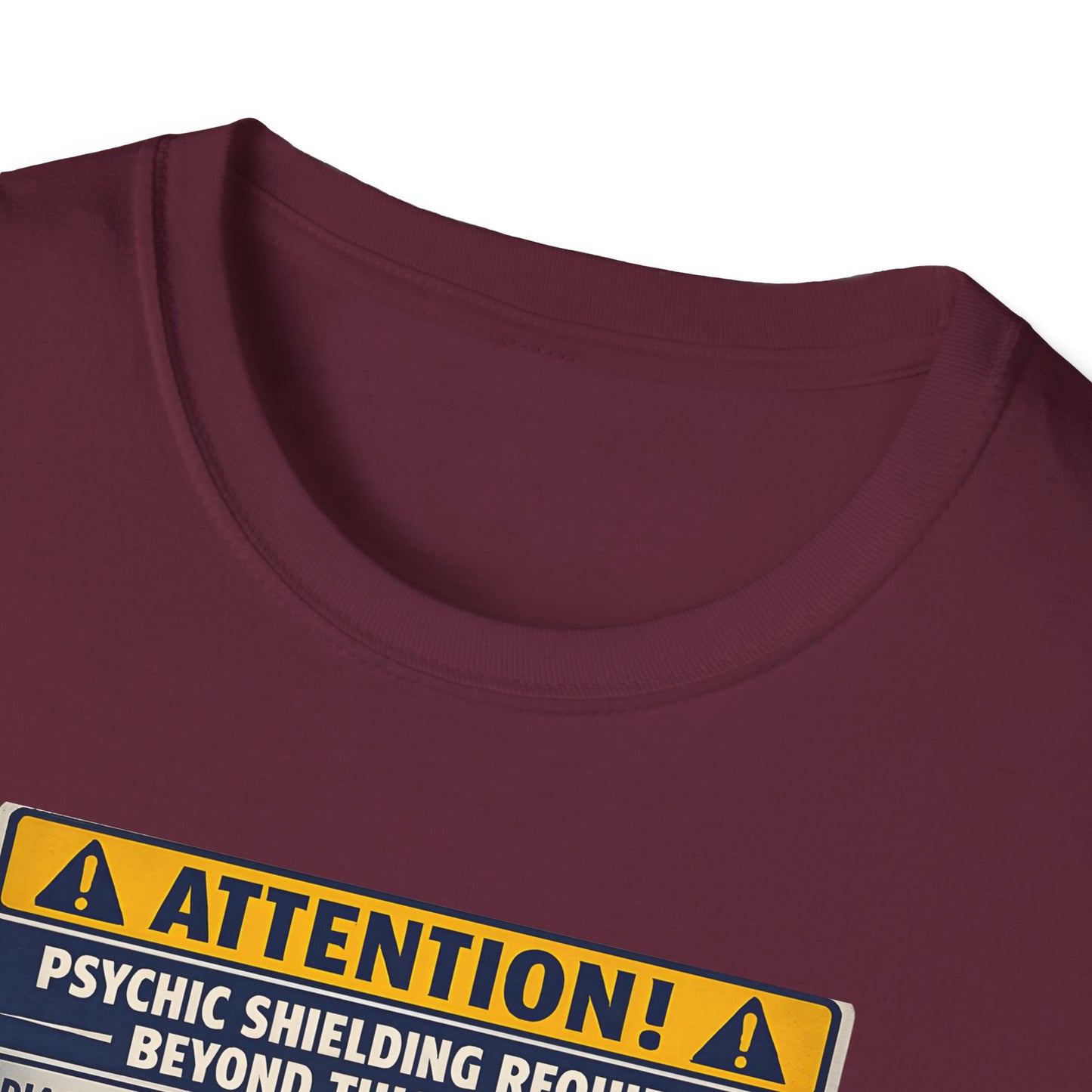 Psychic Shielding Safety Warning Tee