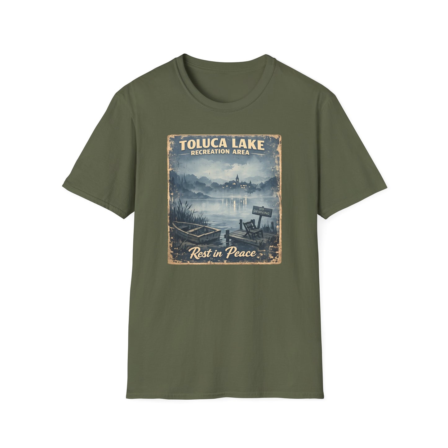 Toluca Lake Spooky Recreation Area Vintage Tee