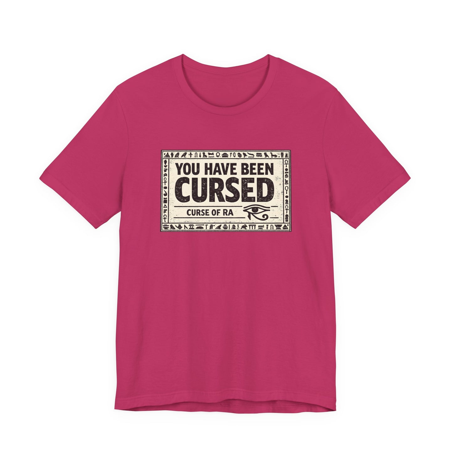 You Have Been Cursed Curse Of Ra Cream Tee