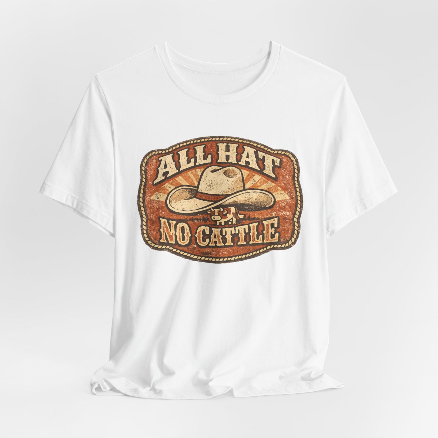 All Hat No Cattle Vintage Tee