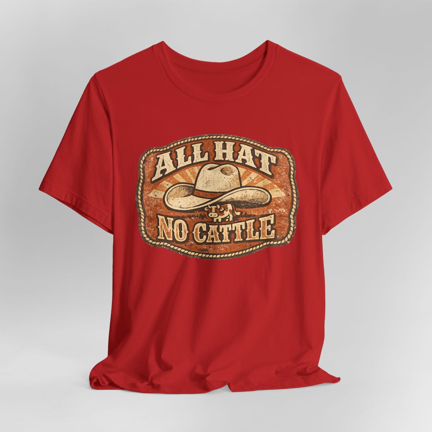 All Hat No Cattle Vintage Tee