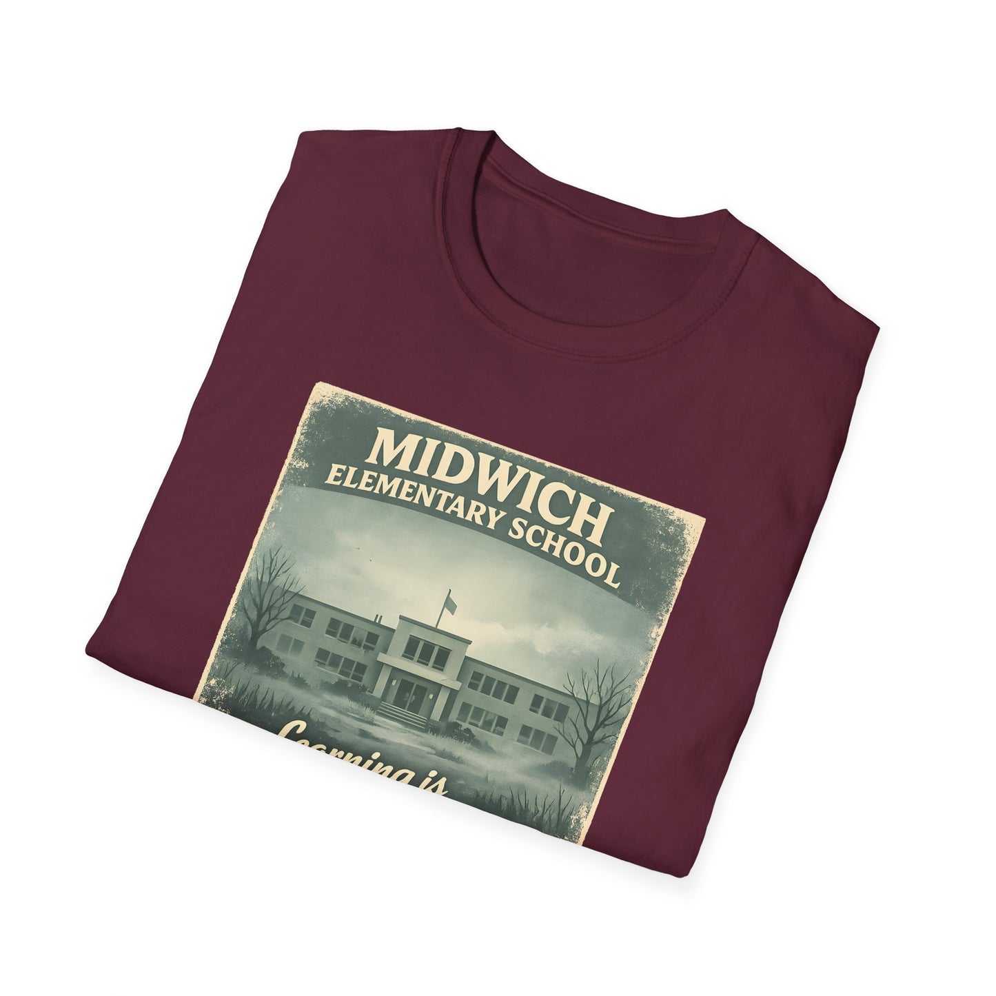 Midwich Elementary Vintage School Learning Forever Tee