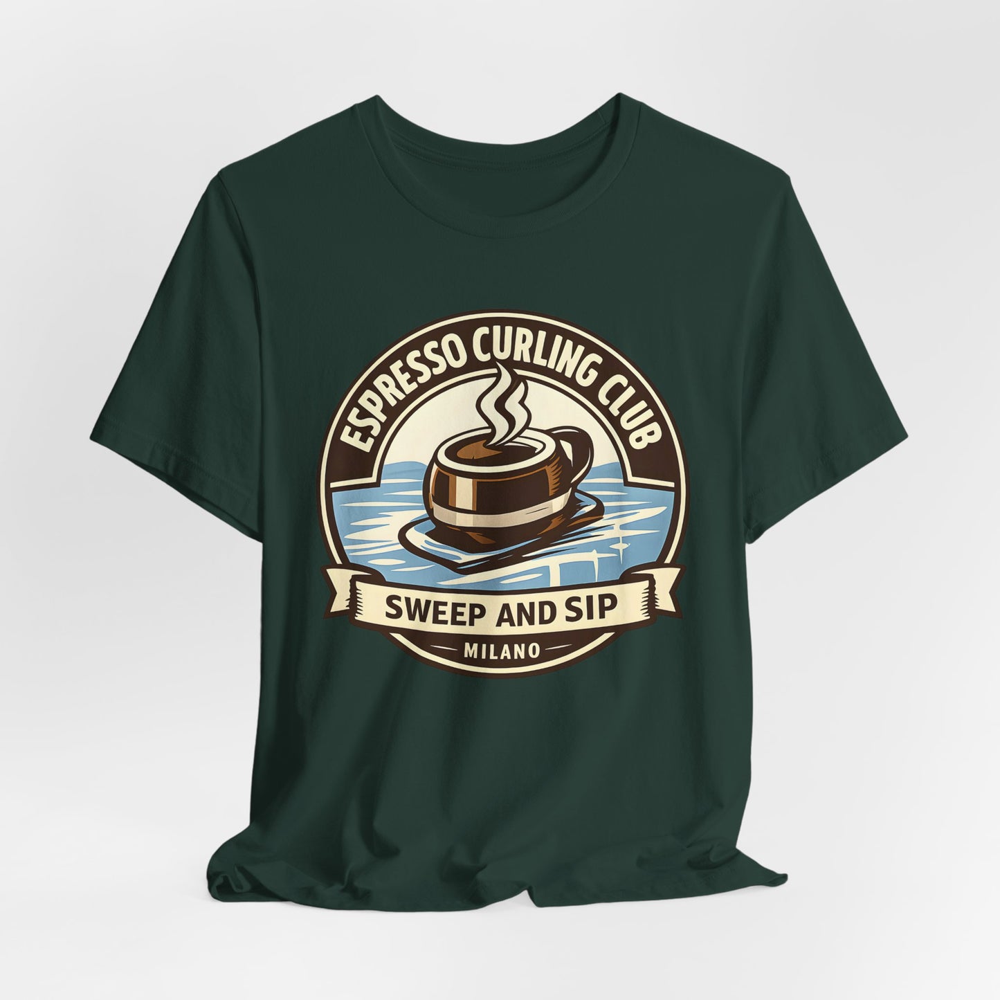 Espresso Curling Club Tee