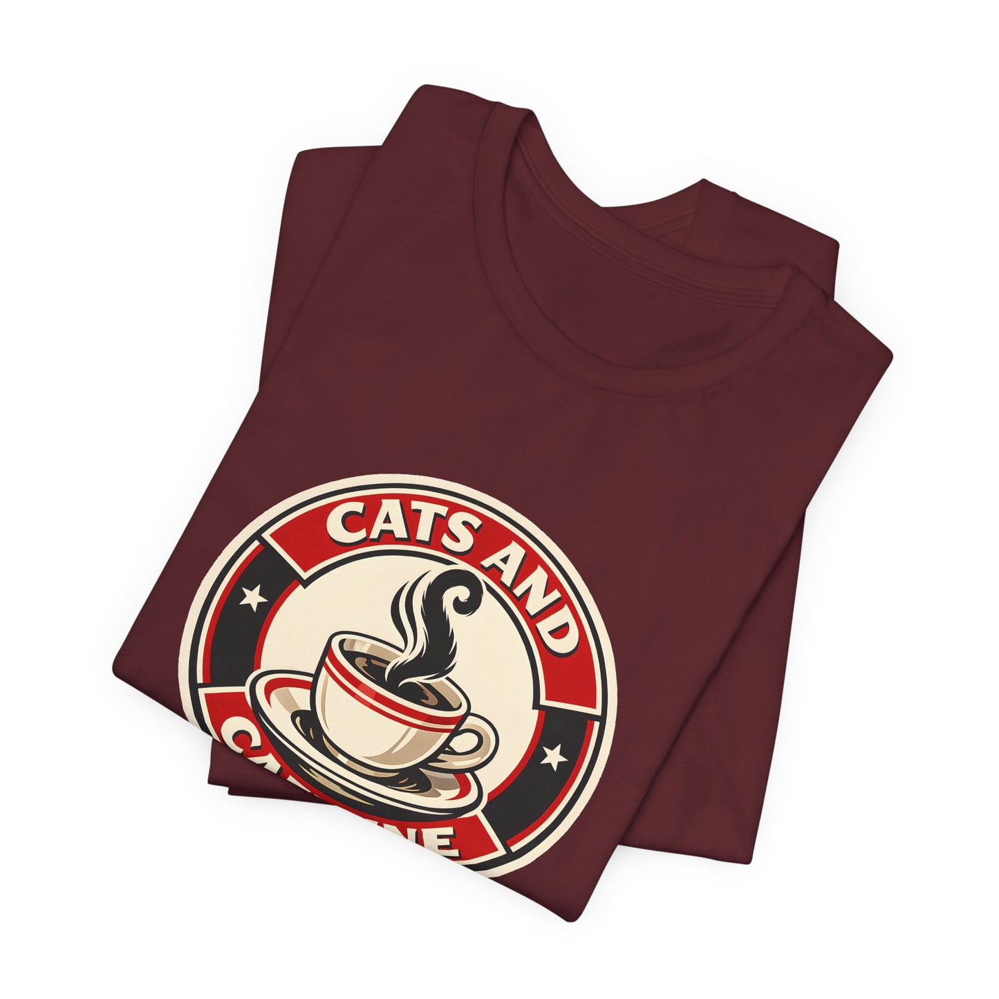 Cats And Caffeine V3 Tee