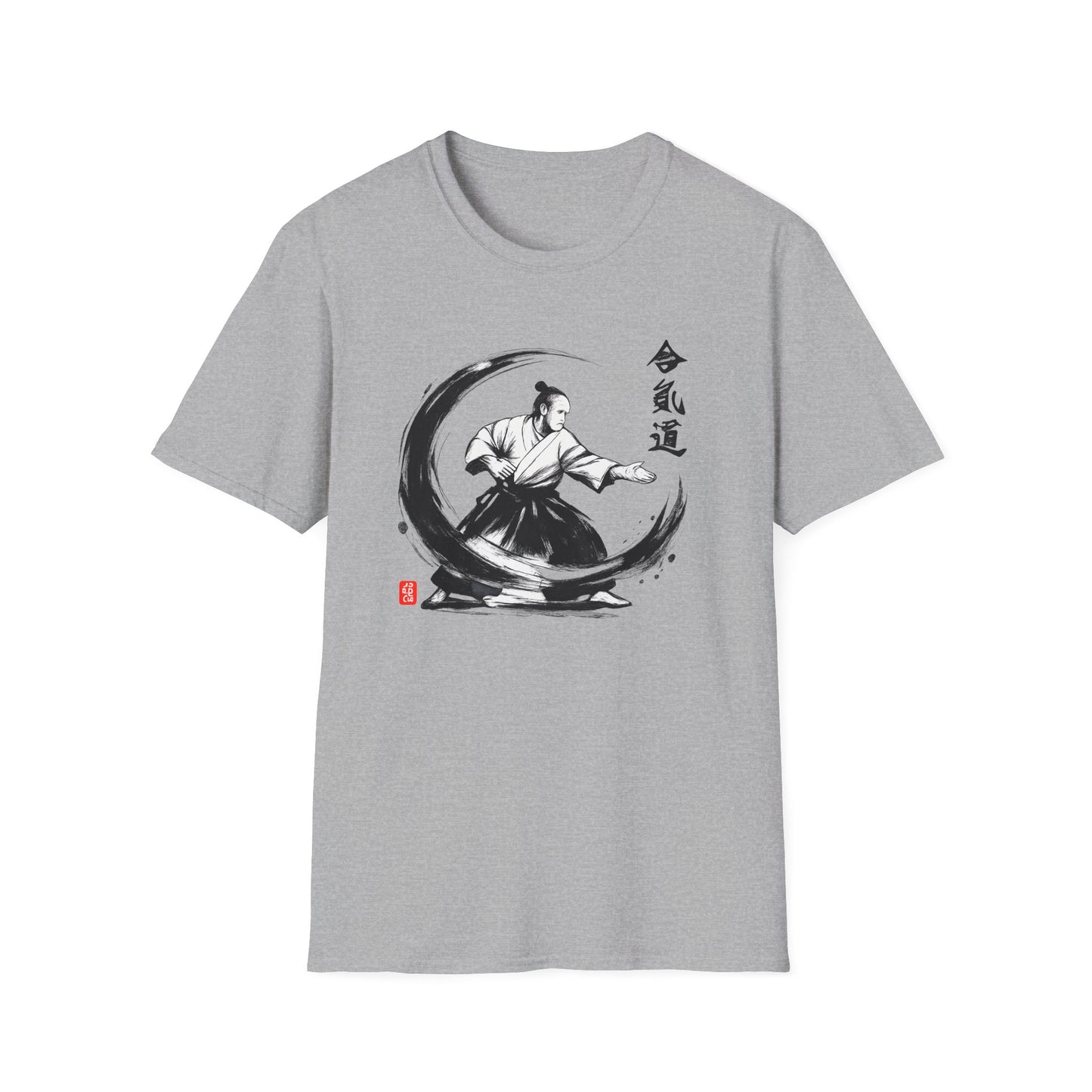 Aikido Zen Circle Martial Arts Tee