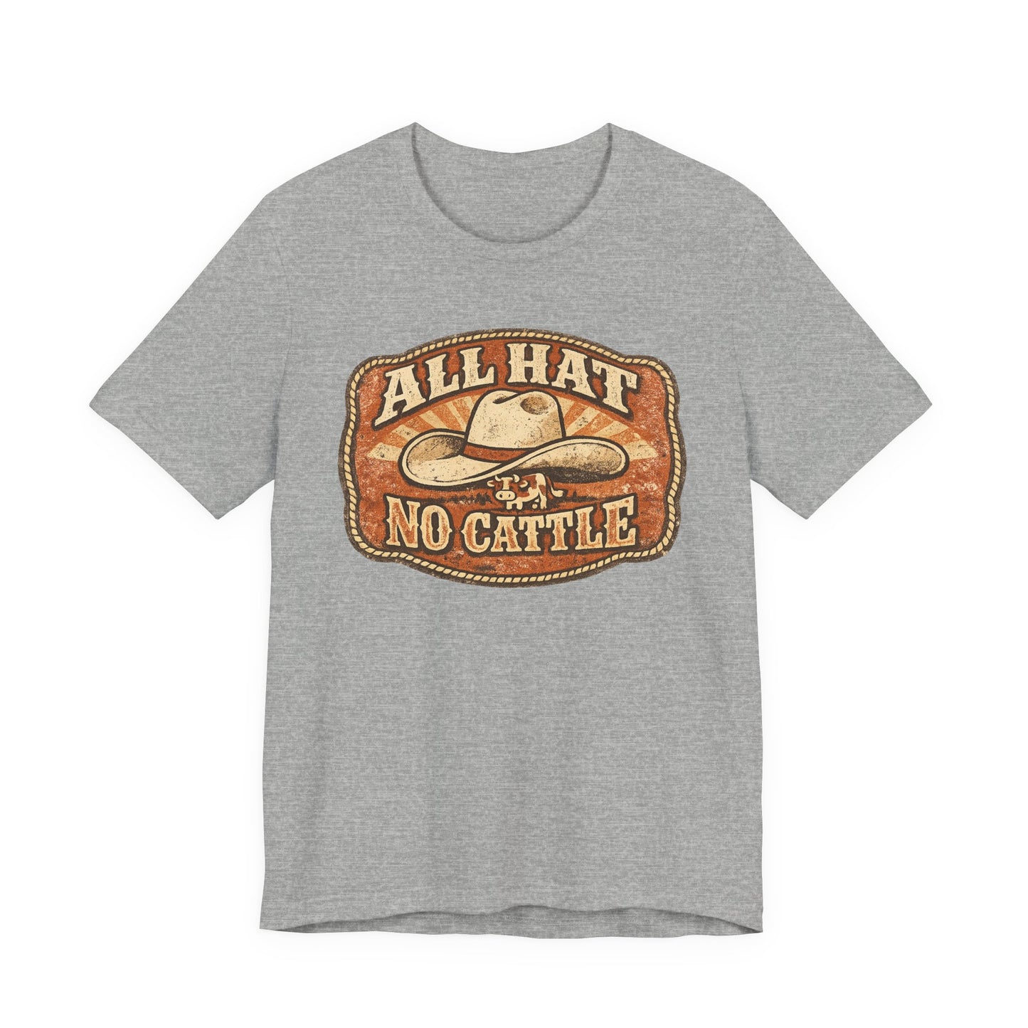 All Hat No Cattle Vintage Tee
