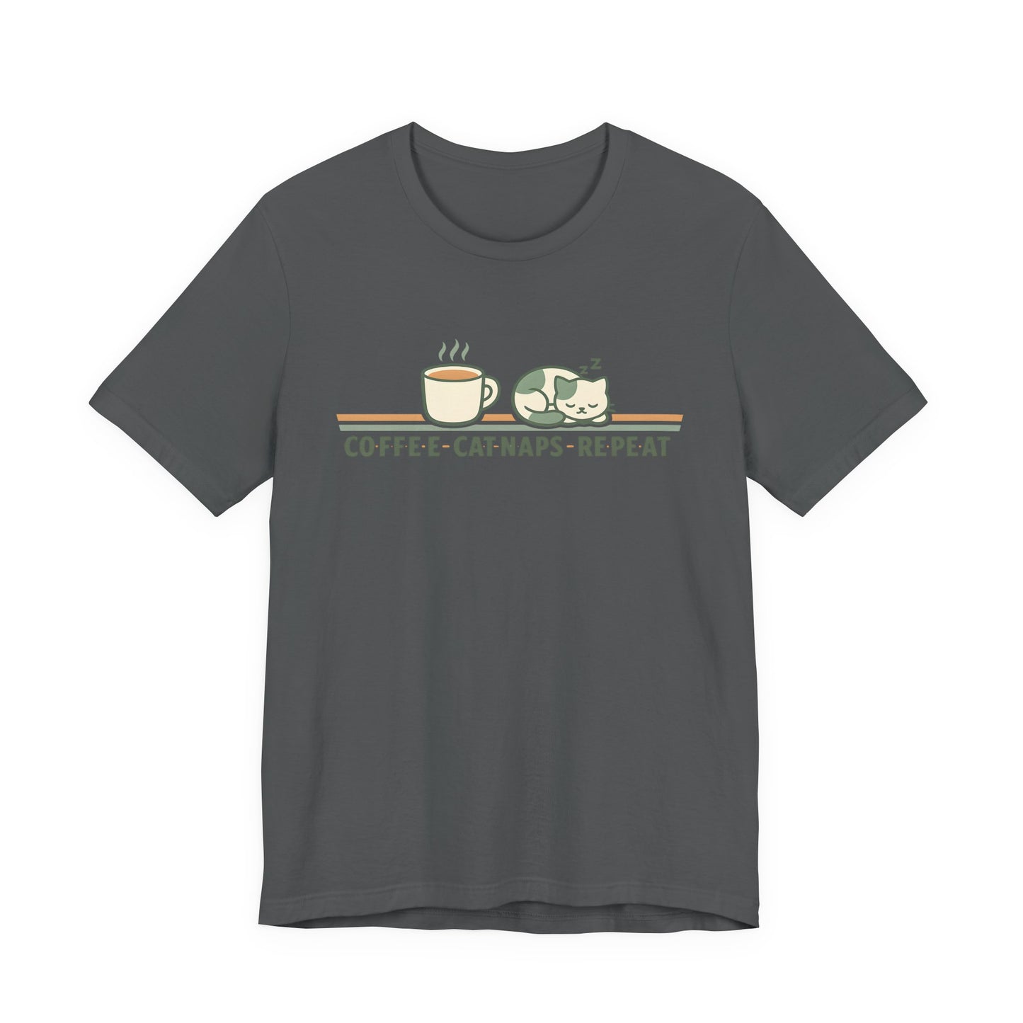 Coffee Cats Calm V3 Tee