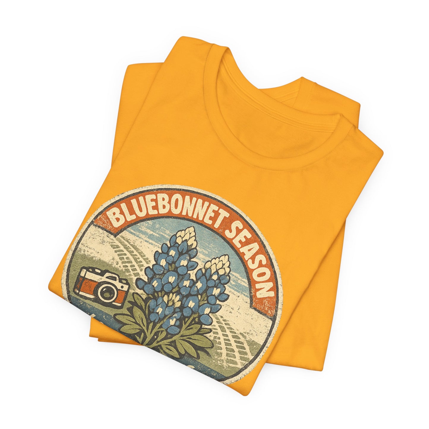 Texas Bluebonnet Tourist Vintage Tee