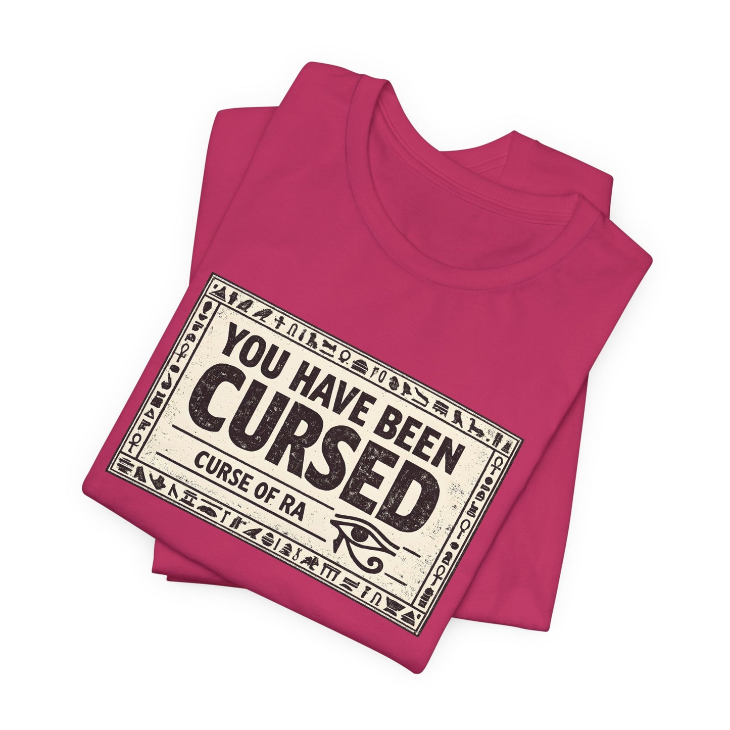 You Have Been Cursed Curse Of Ra Cream Tee