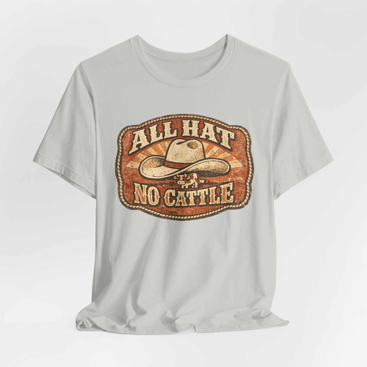 All Hat No Cattle Vintage Tee
