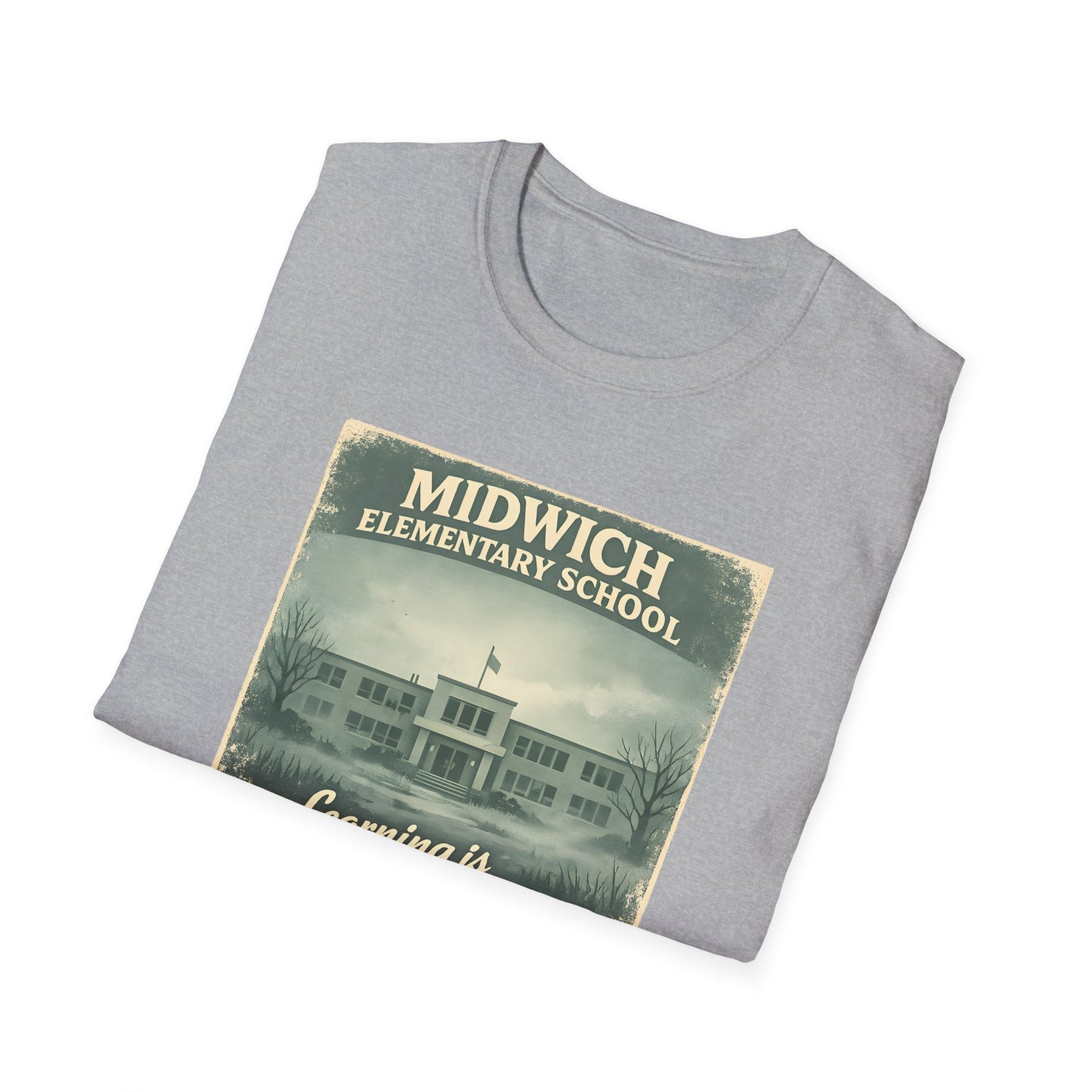 Midwich Elementary Vintage School Learning Forever Tee