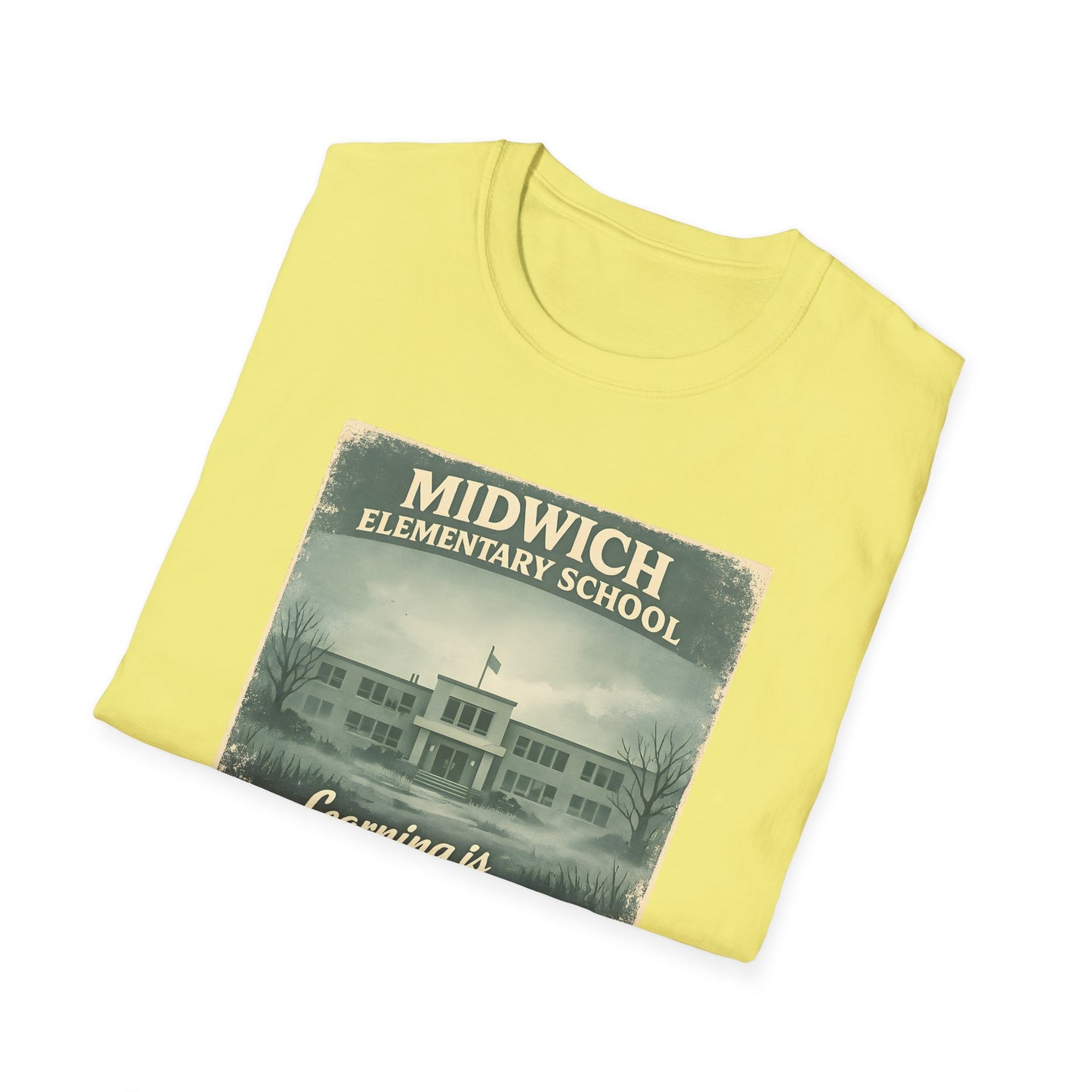 Midwich Elementary Vintage School Learning Forever Tee
