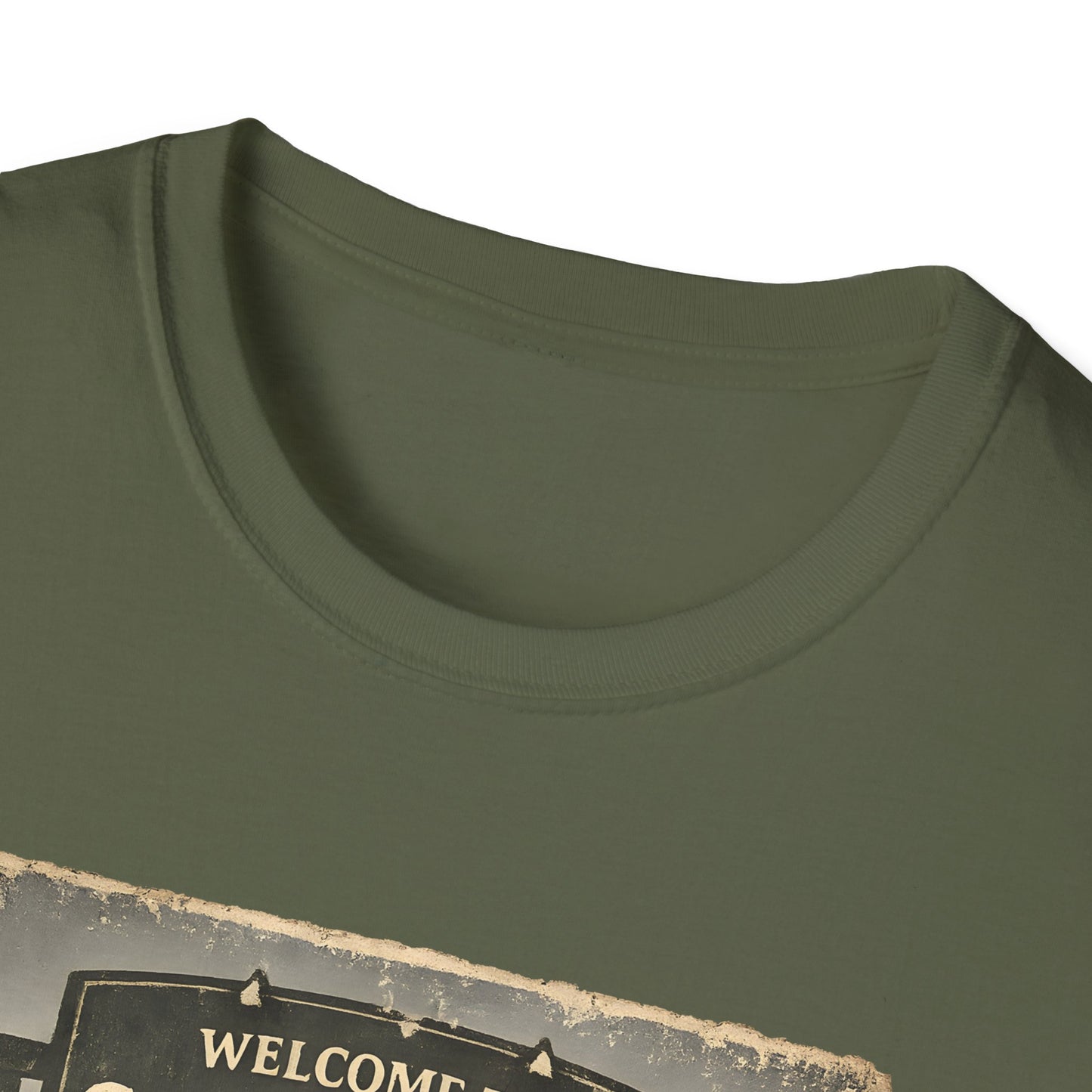 Silent Hill Welcome Sign Vintage Horror Gaming Tee
