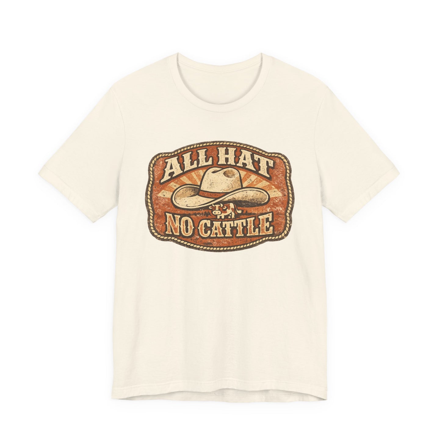 All Hat No Cattle Vintage Tee