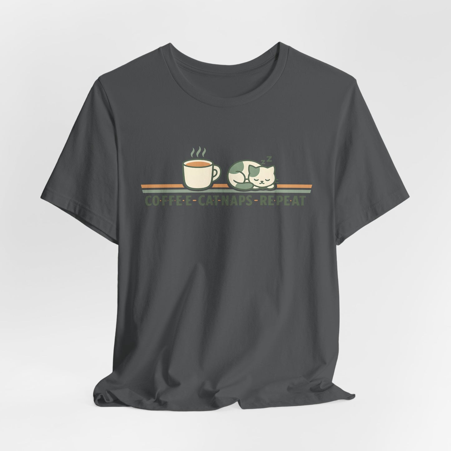 Coffee Cats Calm V3 Tee