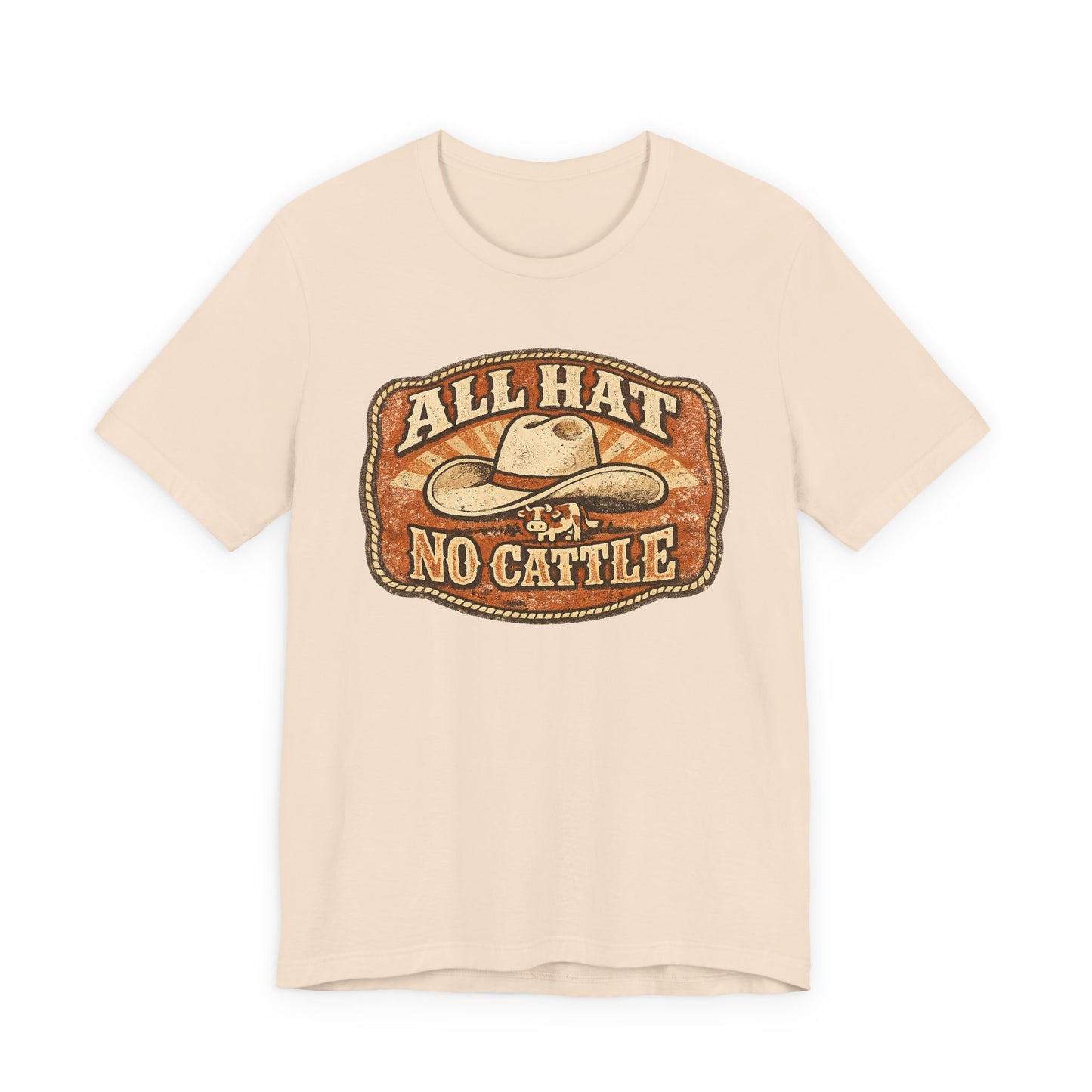 All Hat No Cattle Vintage Tee