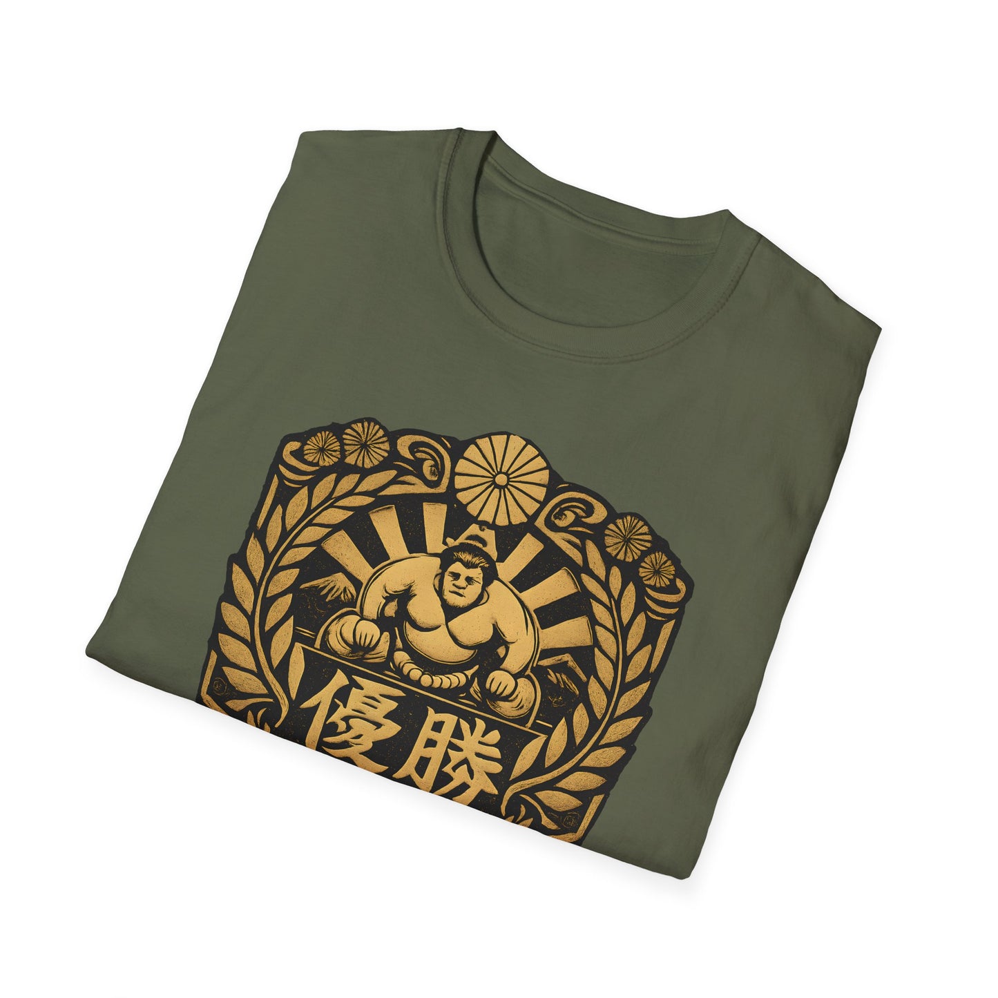 Sumo Champion Victory Crest Tee