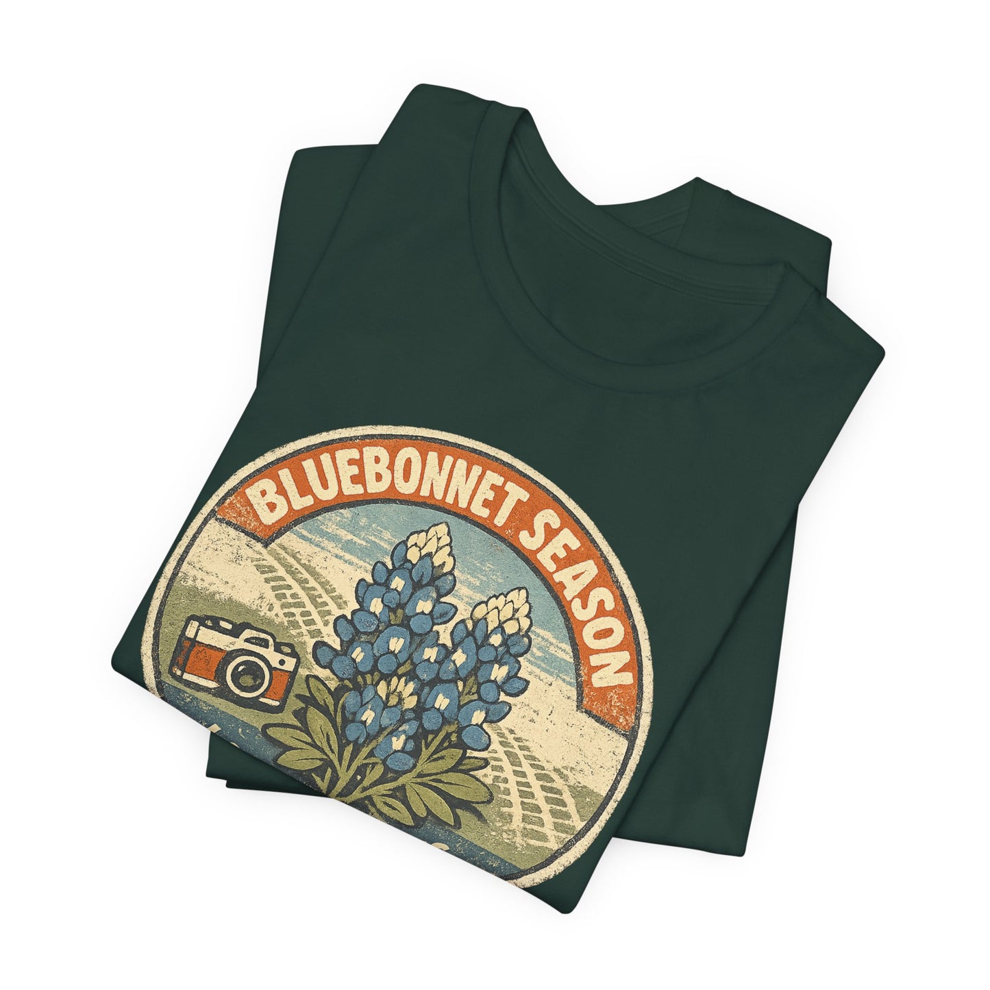 Texas Bluebonnet Tourist Vintage Tee